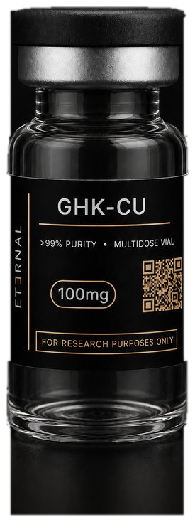 GHK-Cu research peptide vial