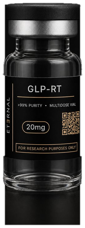 GLP-RT research peptide vial