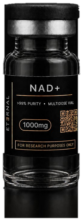 NAD+ research peptide vial